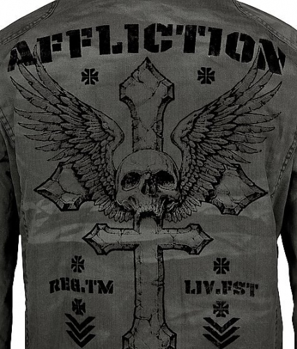 Куртка Affliction Black Premium Unstoppable Jacket фото